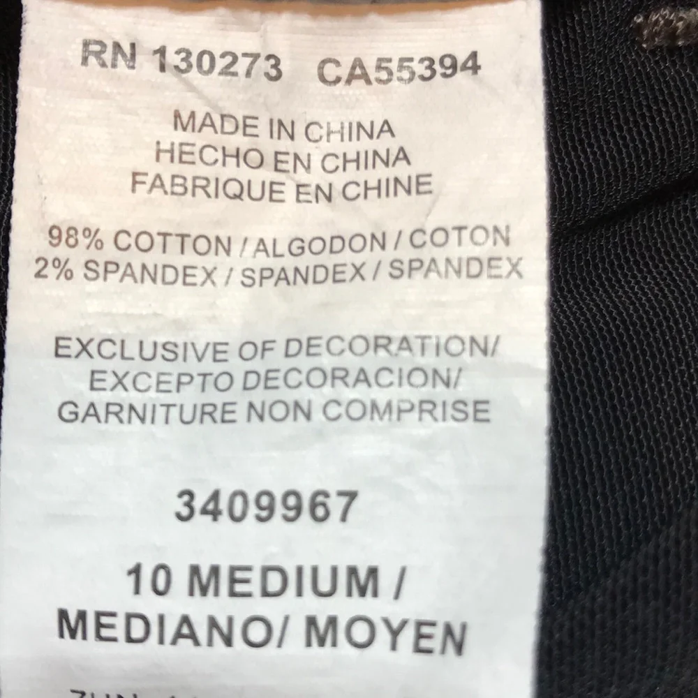 Lee Perfect Fit Gray Jean size 10M